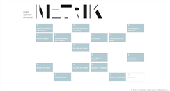 Desktop Screenshot of metrik-architekten.de