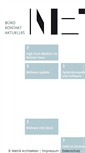 Mobile Screenshot of metrik-architekten.de